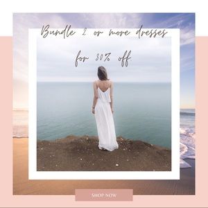 Bundle 2 or more dresses for 30% off.